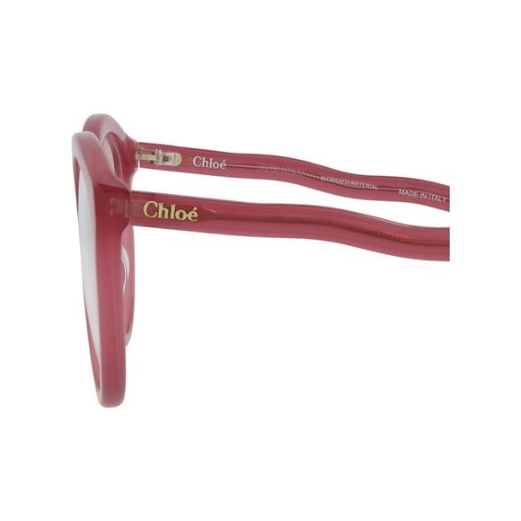 Chloé Cat Eye-Frame Bio Acetate Optical Frames Red Womens - Picture 4 of 6
